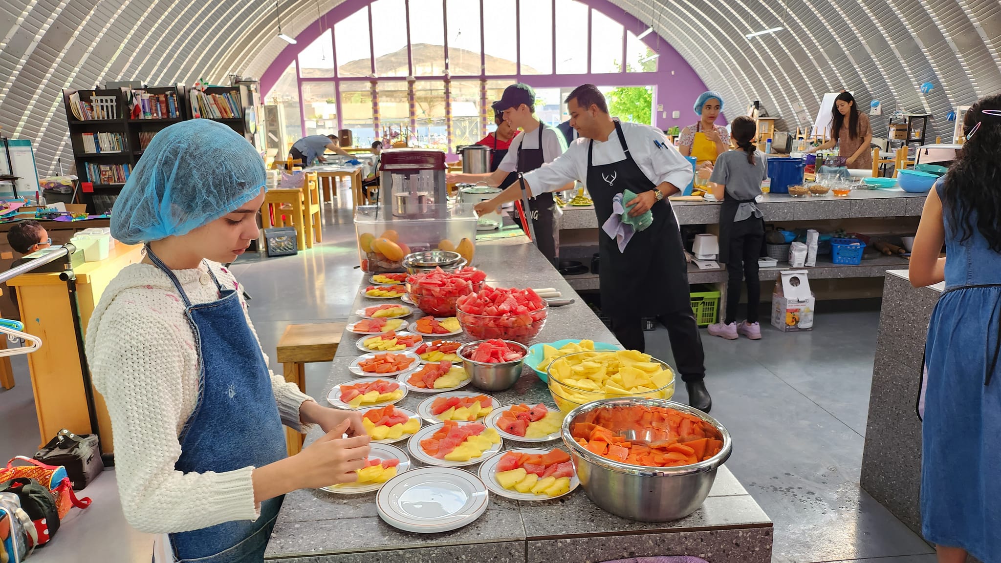 Clase de cocina en Arca
